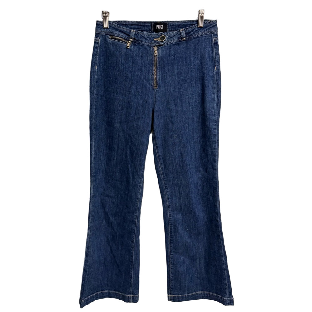 PAIGE Milo Crop Flare Jeans 28